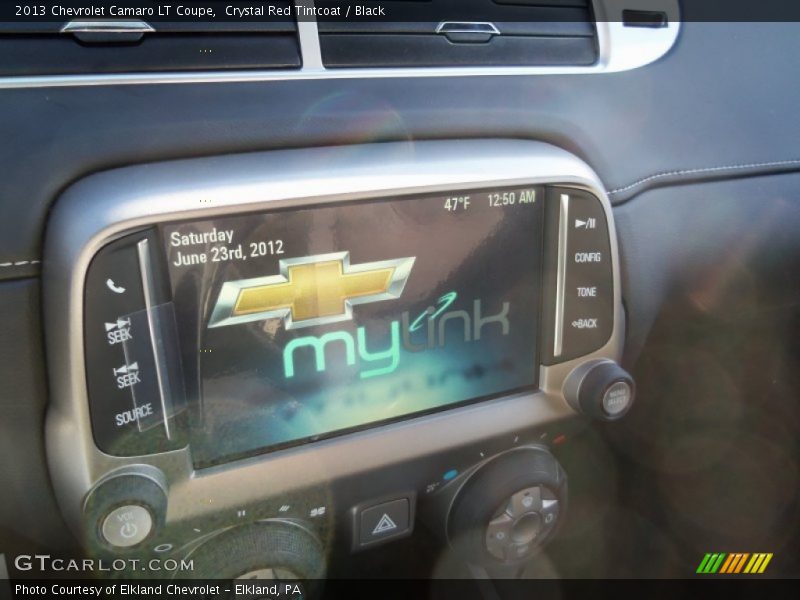 Crystal Red Tintcoat / Black 2013 Chevrolet Camaro LT Coupe