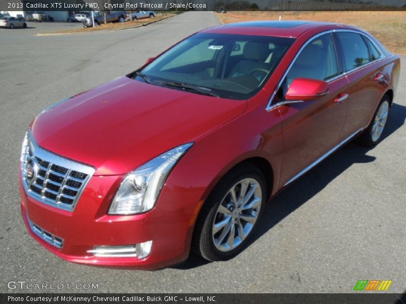 Crystal Red Tintcoat / Shale/Cocoa 2013 Cadillac XTS Luxury FWD
