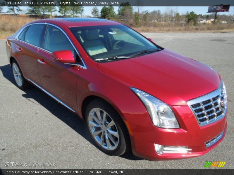 Crystal Red Tintcoat / Shale/Cocoa 2013 Cadillac XTS Luxury FWD
