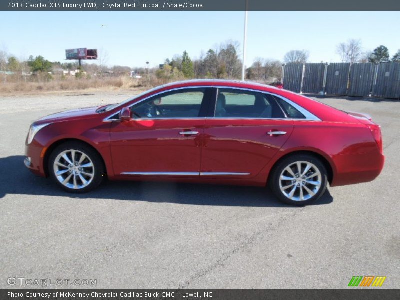 Crystal Red Tintcoat / Shale/Cocoa 2013 Cadillac XTS Luxury FWD