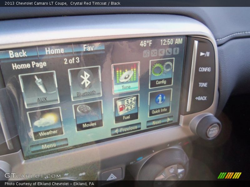 Crystal Red Tintcoat / Black 2013 Chevrolet Camaro LT Coupe