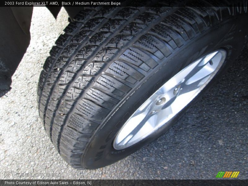 Black / Medium Parchment Beige 2003 Ford Explorer XLT AWD
