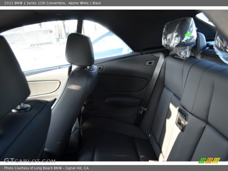 Alpine White / Black 2013 BMW 1 Series 128i Convertible
