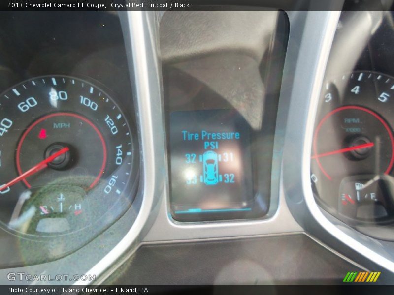 Crystal Red Tintcoat / Black 2013 Chevrolet Camaro LT Coupe