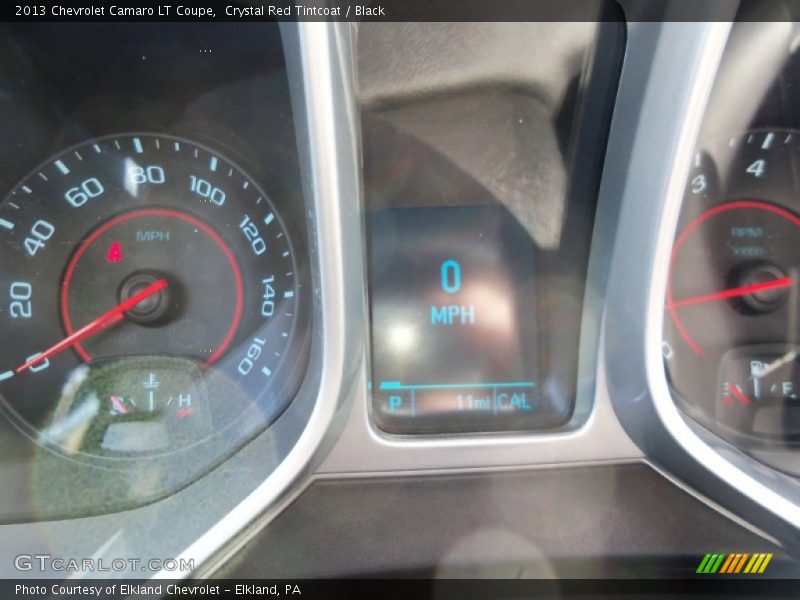 Crystal Red Tintcoat / Black 2013 Chevrolet Camaro LT Coupe