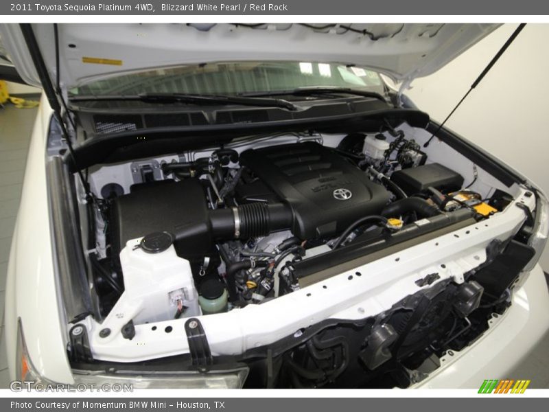  2011 Sequoia Platinum 4WD Engine - 5.7 Liter i-Force DOHC 32-Valve VVT-i V8