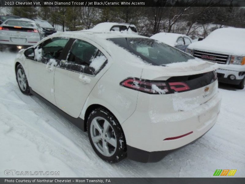 White Diamond Tricoat / Jet Black/Ceramic White Accents 2013 Chevrolet Volt