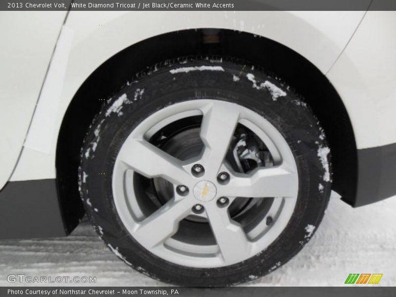 White Diamond Tricoat / Jet Black/Ceramic White Accents 2013 Chevrolet Volt