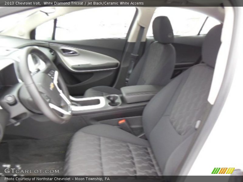 White Diamond Tricoat / Jet Black/Ceramic White Accents 2013 Chevrolet Volt