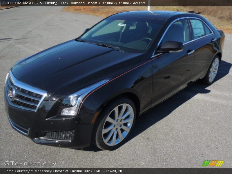 Black Diamond Tricoat / Jet Black/Jet Black Accents 2013 Cadillac ATS 2.5L Luxury