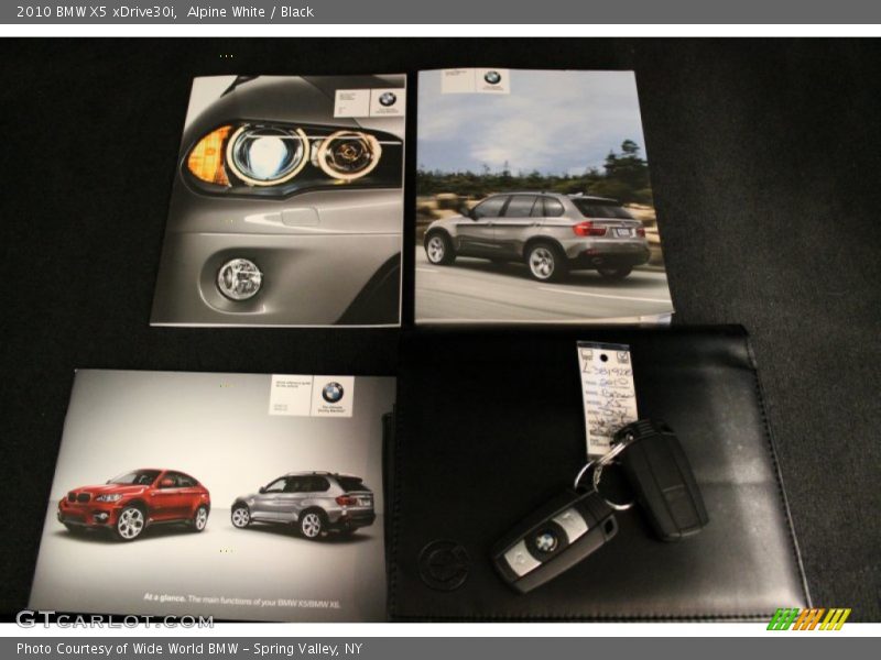 Alpine White / Black 2010 BMW X5 xDrive30i