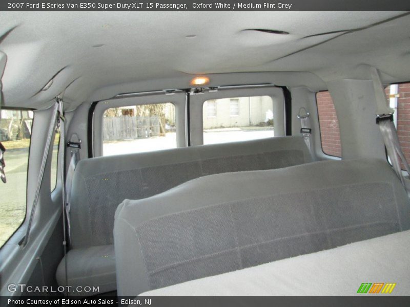 Oxford White / Medium Flint Grey 2007 Ford E Series Van E350 Super Duty XLT 15 Passenger