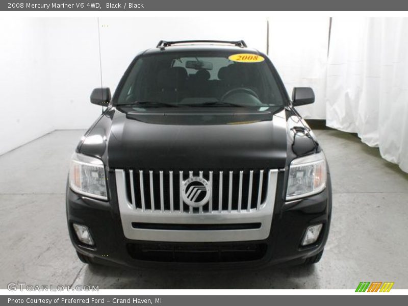 Black / Black 2008 Mercury Mariner V6 4WD