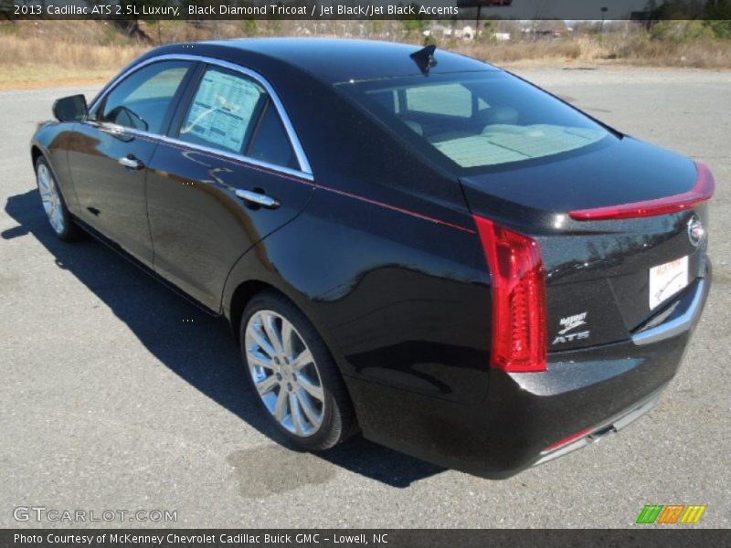 Black Diamond Tricoat / Jet Black/Jet Black Accents 2013 Cadillac ATS 2.5L Luxury