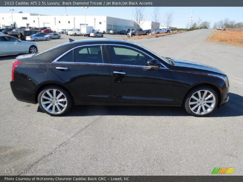 Black Diamond Tricoat / Jet Black/Jet Black Accents 2013 Cadillac ATS 2.5L Luxury