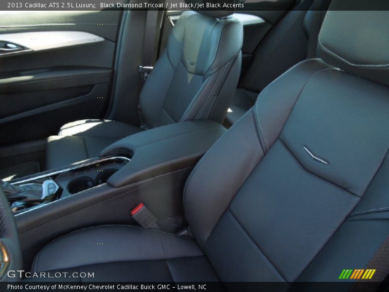 Black Diamond Tricoat / Jet Black/Jet Black Accents 2013 Cadillac ATS 2.5L Luxury