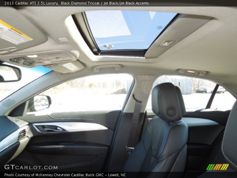 Black Diamond Tricoat / Jet Black/Jet Black Accents 2013 Cadillac ATS 2.5L Luxury