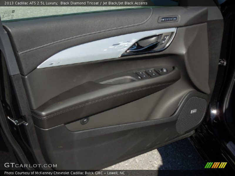 Black Diamond Tricoat / Jet Black/Jet Black Accents 2013 Cadillac ATS 2.5L Luxury