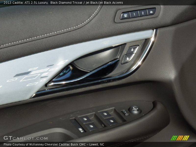 Black Diamond Tricoat / Jet Black/Jet Black Accents 2013 Cadillac ATS 2.5L Luxury