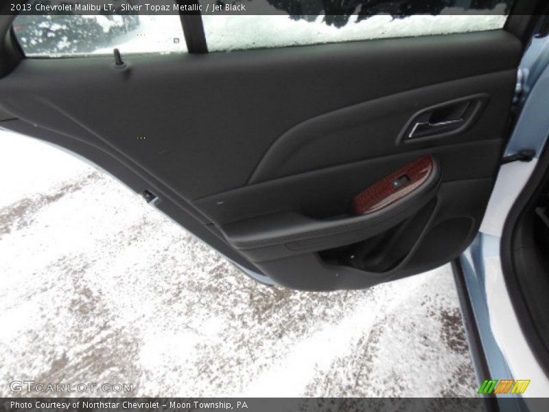 Silver Topaz Metallic / Jet Black 2013 Chevrolet Malibu LT