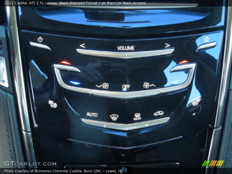 Black Diamond Tricoat / Jet Black/Jet Black Accents 2013 Cadillac ATS 2.5L Luxury