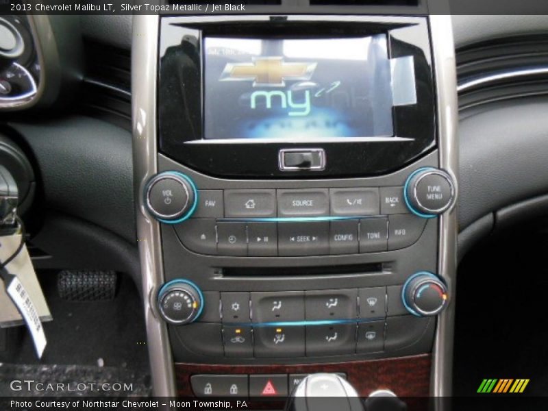 Silver Topaz Metallic / Jet Black 2013 Chevrolet Malibu LT