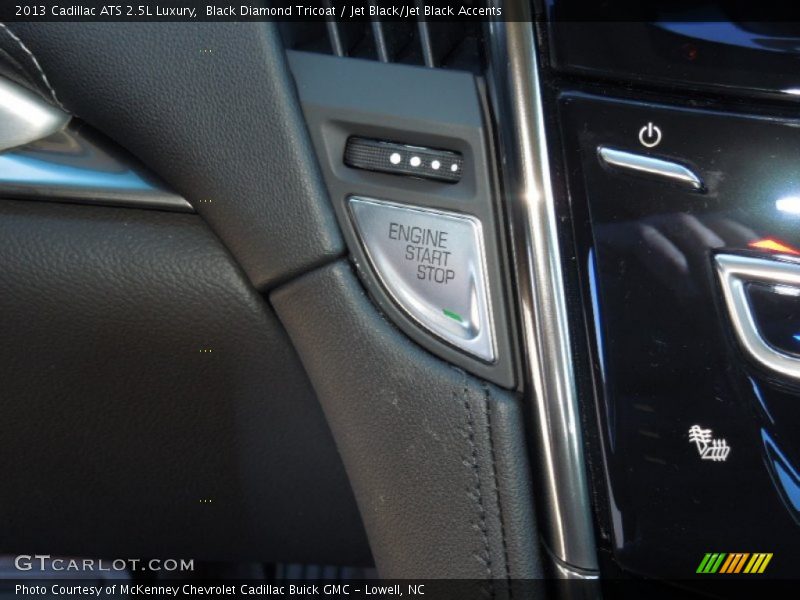 Black Diamond Tricoat / Jet Black/Jet Black Accents 2013 Cadillac ATS 2.5L Luxury