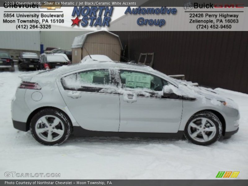 Silver Ice Metallic / Jet Black/Ceramic White Accents 2013 Chevrolet Volt