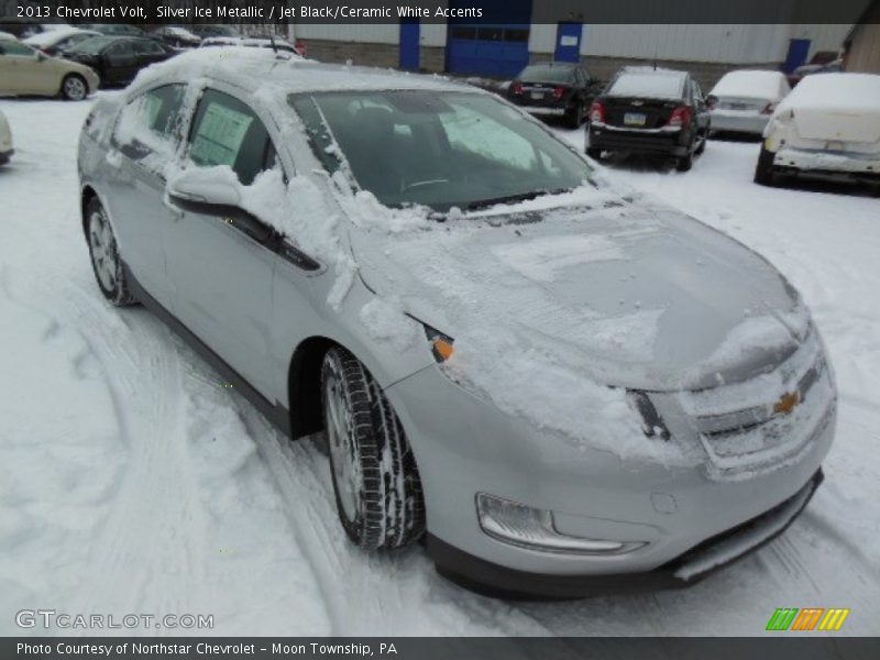 Silver Ice Metallic / Jet Black/Ceramic White Accents 2013 Chevrolet Volt