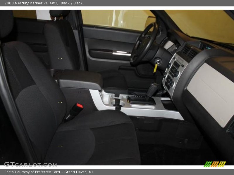 Black / Black 2008 Mercury Mariner V6 4WD