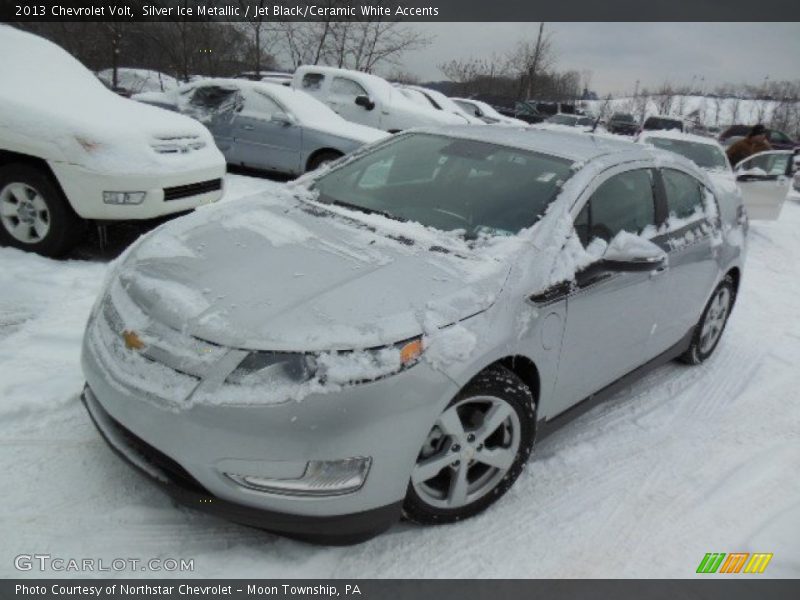 Silver Ice Metallic / Jet Black/Ceramic White Accents 2013 Chevrolet Volt