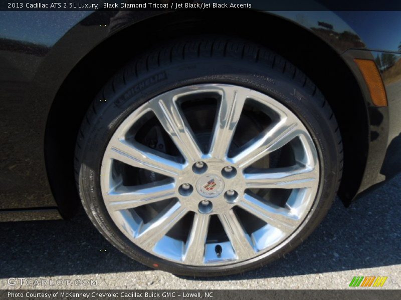Black Diamond Tricoat / Jet Black/Jet Black Accents 2013 Cadillac ATS 2.5L Luxury