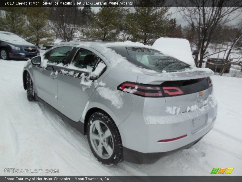 Silver Ice Metallic / Jet Black/Ceramic White Accents 2013 Chevrolet Volt