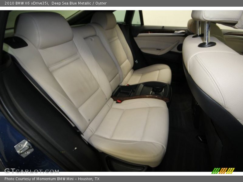 Deep Sea Blue Metallic / Oyster 2010 BMW X6 xDrive35i