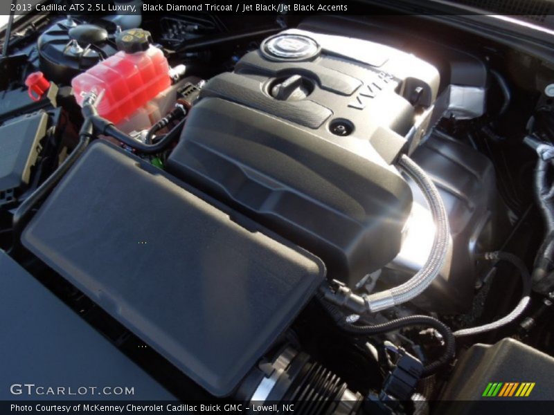 Black Diamond Tricoat / Jet Black/Jet Black Accents 2013 Cadillac ATS 2.5L Luxury