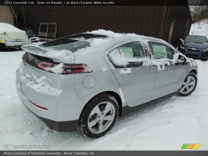 Silver Ice Metallic / Jet Black/Ceramic White Accents 2013 Chevrolet Volt