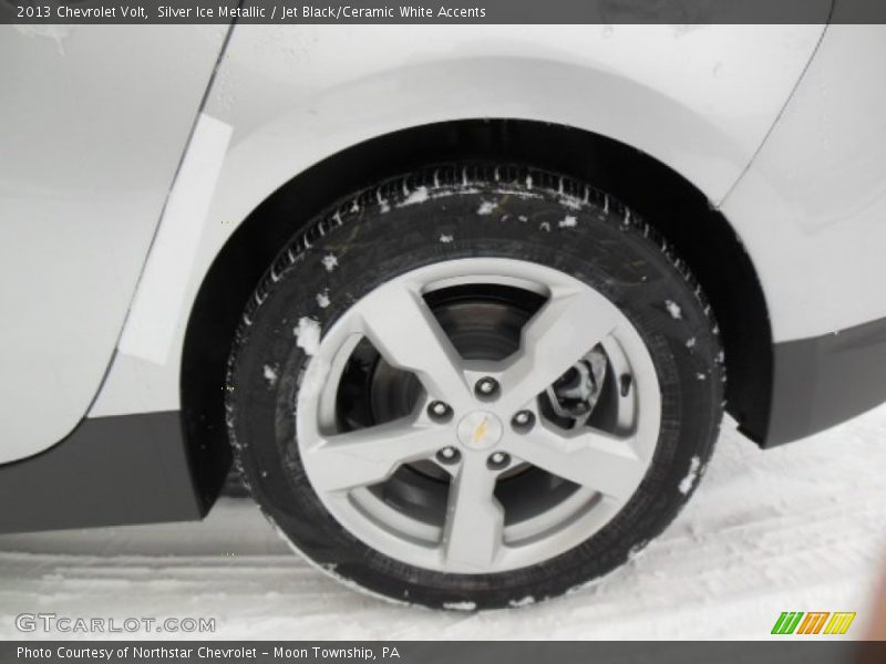 Silver Ice Metallic / Jet Black/Ceramic White Accents 2013 Chevrolet Volt