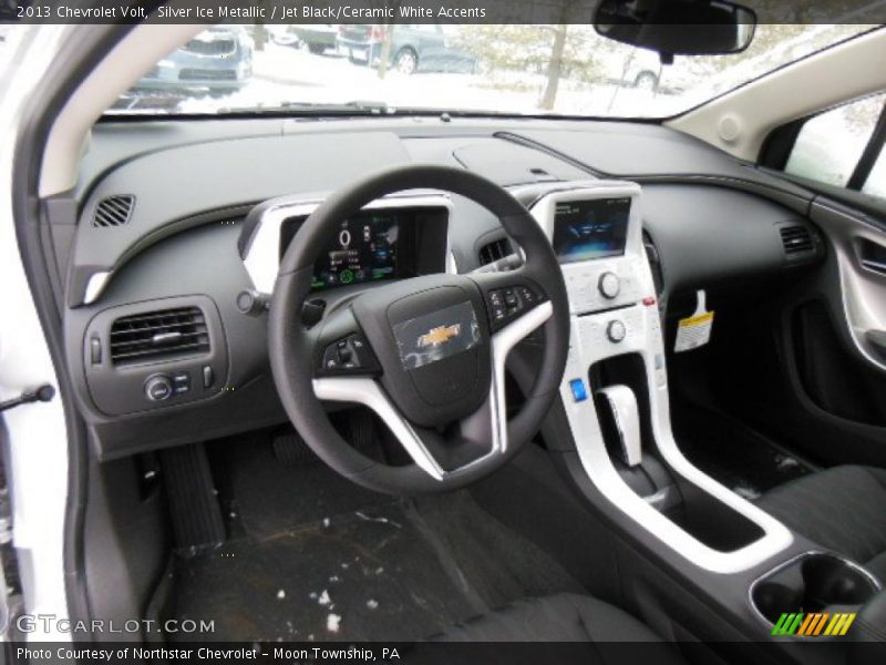 Silver Ice Metallic / Jet Black/Ceramic White Accents 2013 Chevrolet Volt