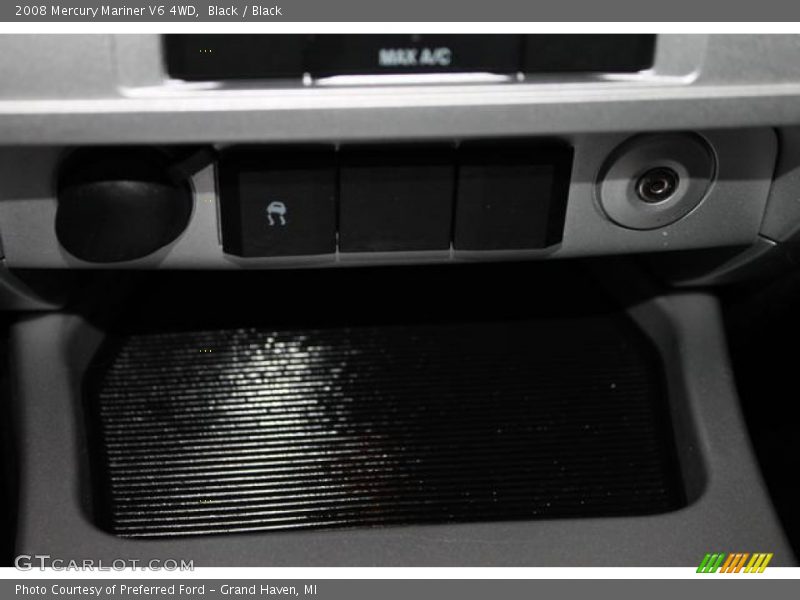Black / Black 2008 Mercury Mariner V6 4WD