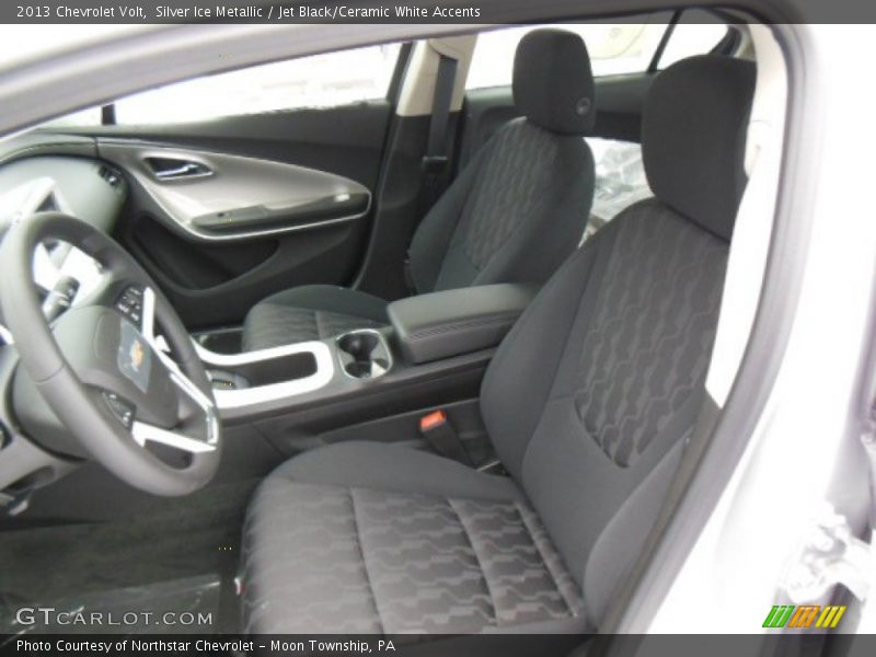 Front Seat of 2013 Volt 