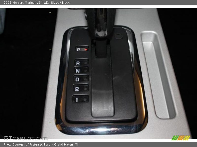 Black / Black 2008 Mercury Mariner V6 4WD