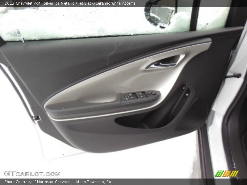 Silver Ice Metallic / Jet Black/Ceramic White Accents 2013 Chevrolet Volt