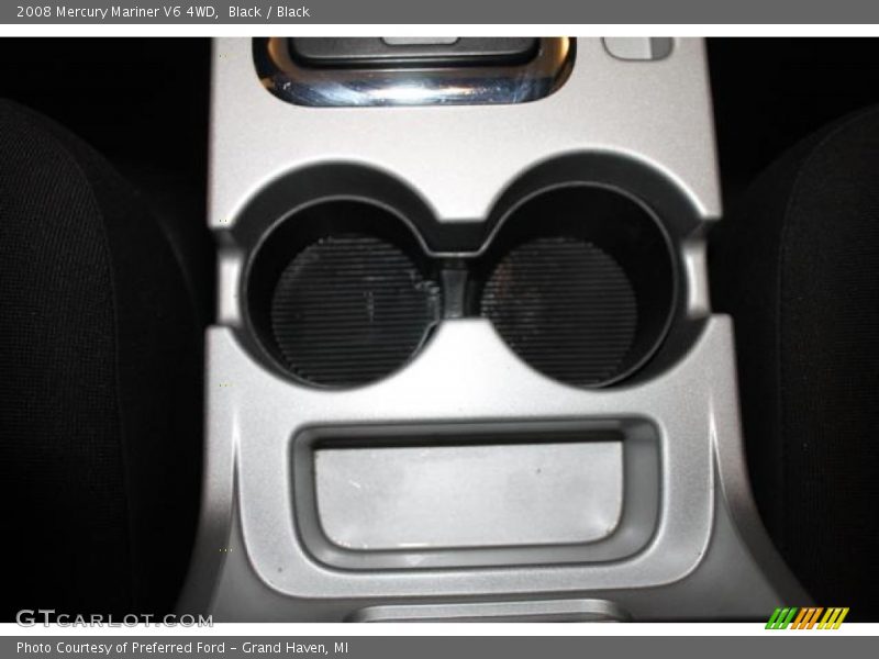 Black / Black 2008 Mercury Mariner V6 4WD