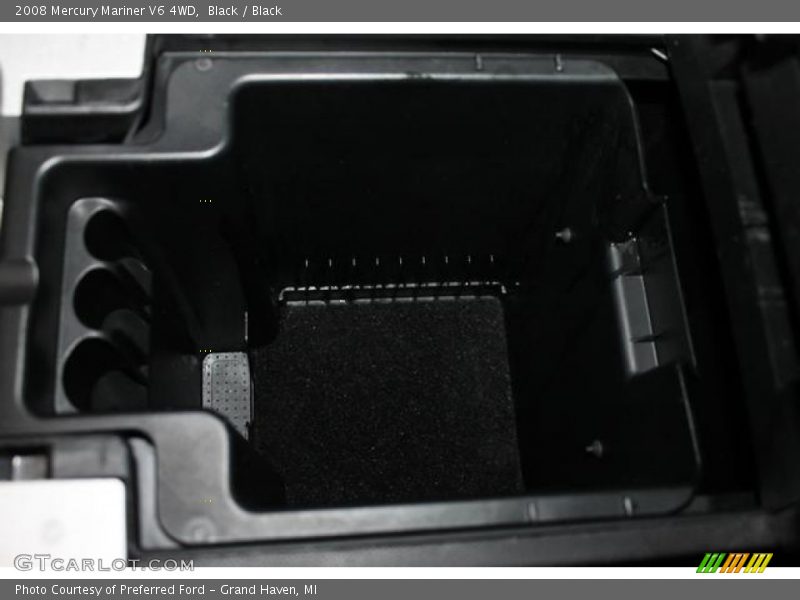 Black / Black 2008 Mercury Mariner V6 4WD