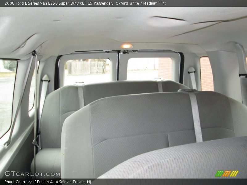 Oxford White / Medium Flint 2008 Ford E Series Van E350 Super Duty XLT 15 Passenger