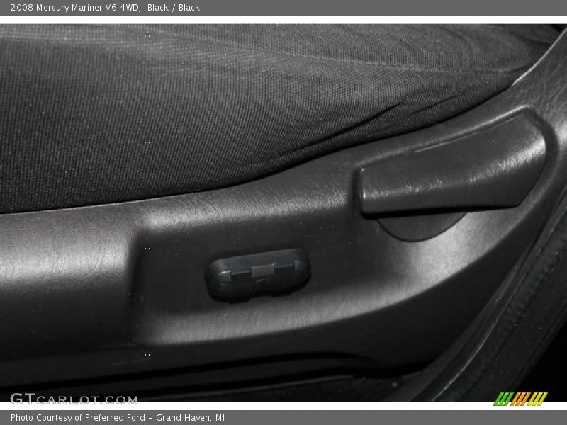 Black / Black 2008 Mercury Mariner V6 4WD