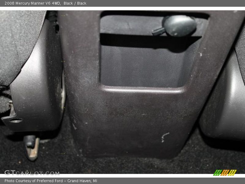 Black / Black 2008 Mercury Mariner V6 4WD