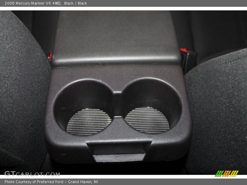Black / Black 2008 Mercury Mariner V6 4WD