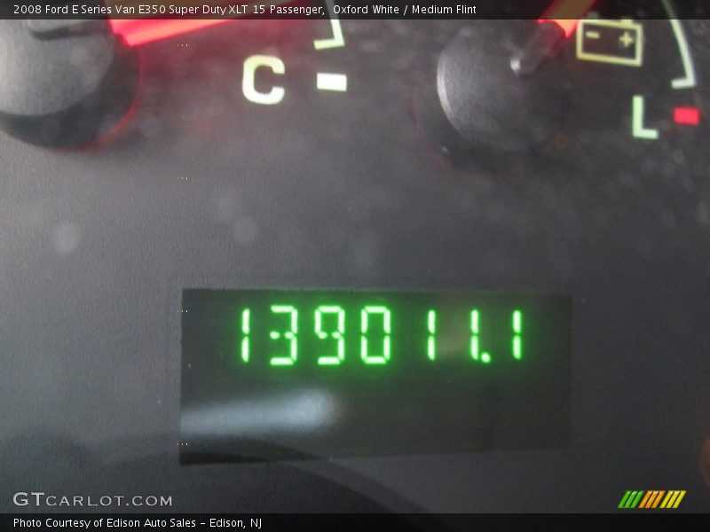 Oxford White / Medium Flint 2008 Ford E Series Van E350 Super Duty XLT 15 Passenger