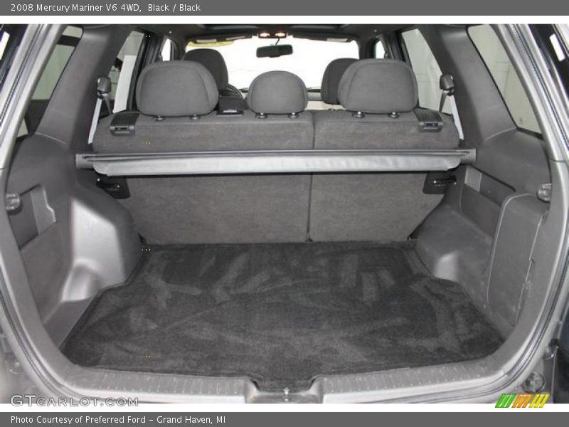 Black / Black 2008 Mercury Mariner V6 4WD